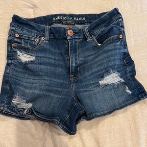 American Eagle Outfitters Distressed Jean Shorts